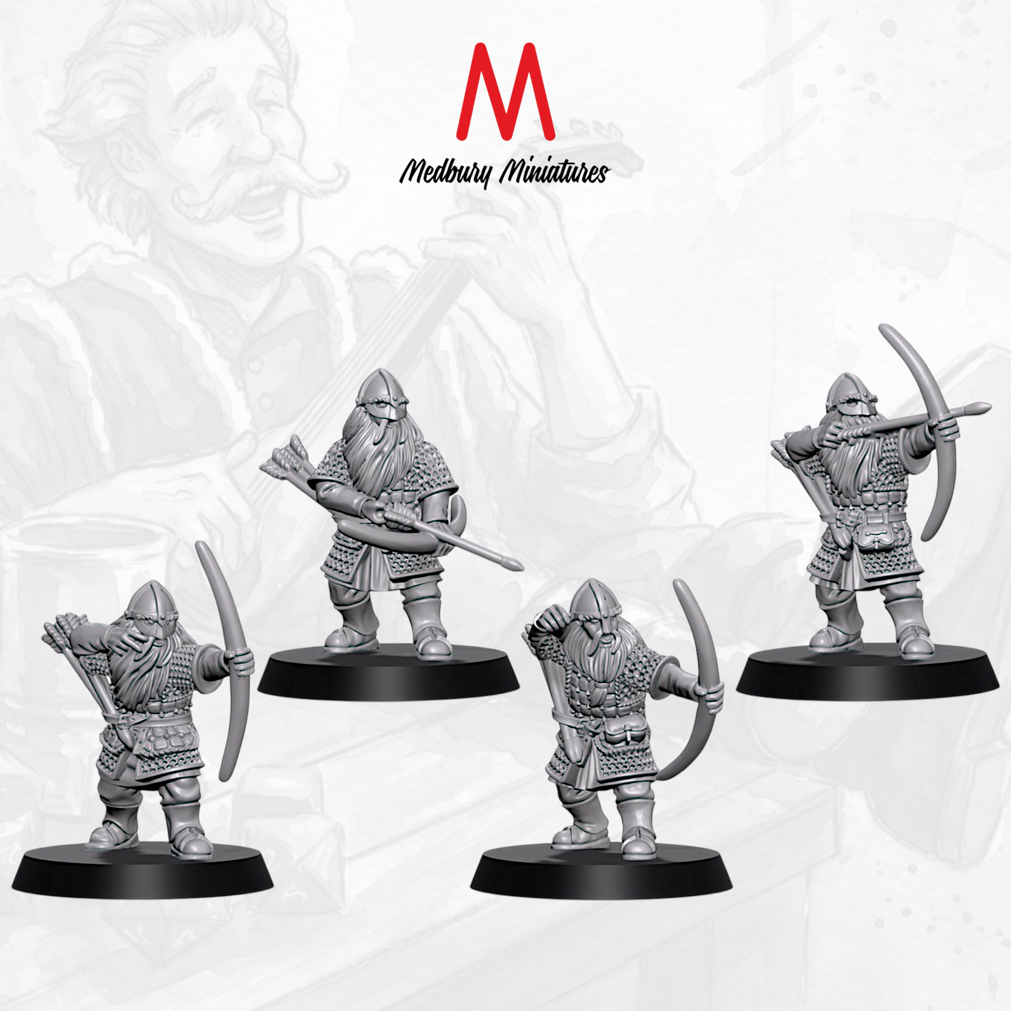 Dwarf Warriors with Bows